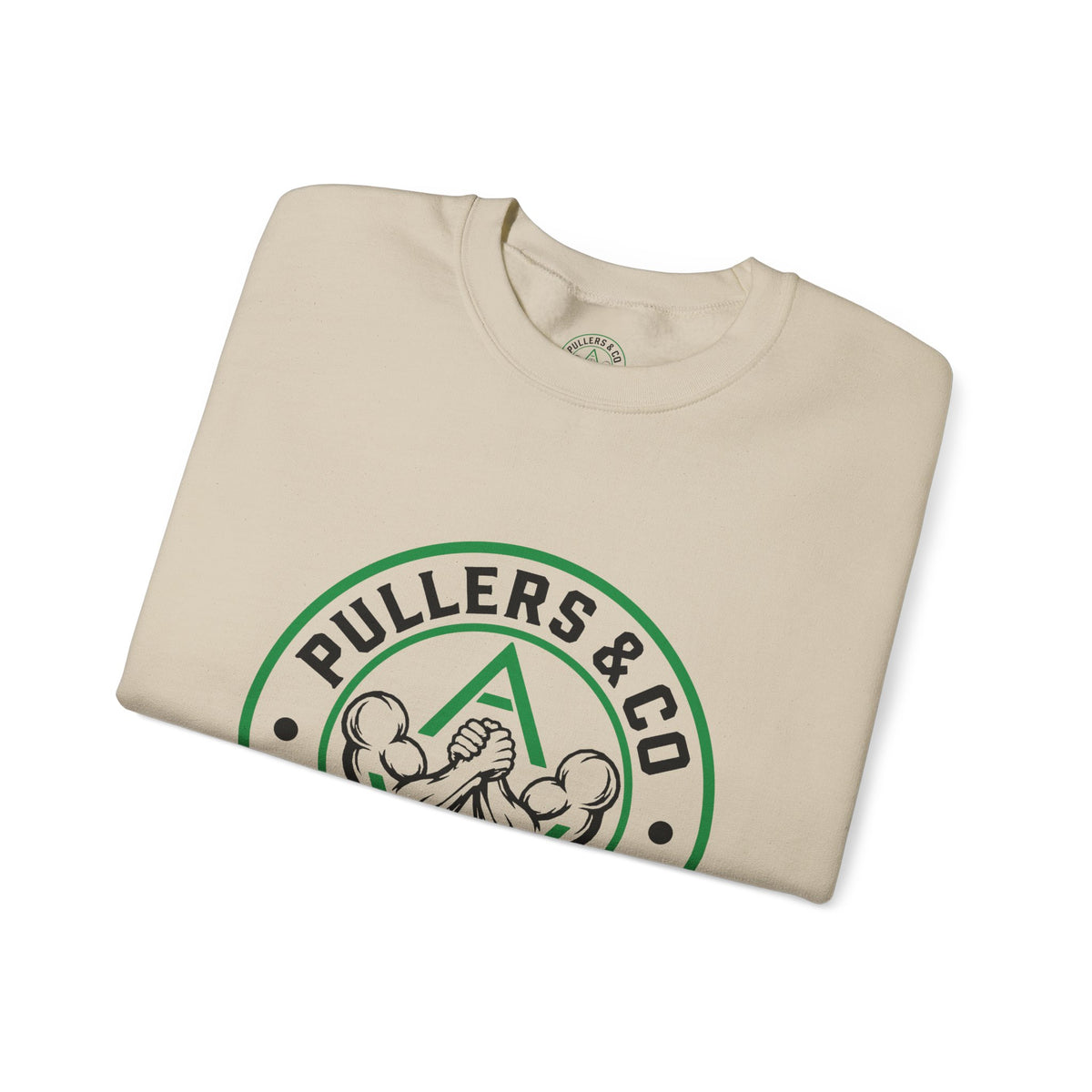 Women's Crewneck Sweatshirt Circular Logo - UNISEX | Pullers & Co.
