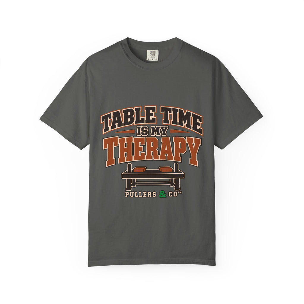Table Time Is My Therapy Arm Wrestling T-Shirt Unisex | Pullers & Co.