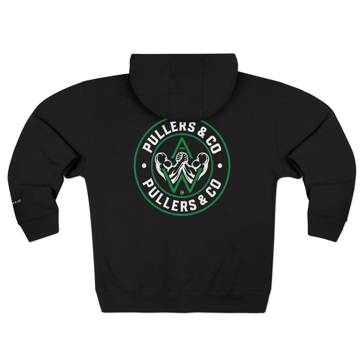 Arm Wrestling Unisex Zip-Up Hoodie | Pullers & Co. Full-Zip Sweatshirt