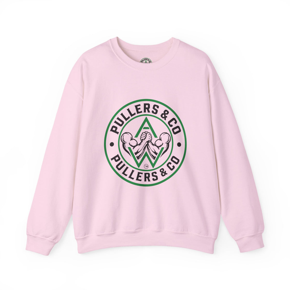 Men's Crewneck Sweatshirt Circular Logo - UNISEX | Pullers & Co.