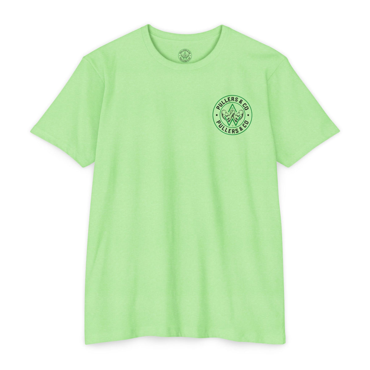 Men's Circular Logo & Classic Arm Emblem T-Shirt | Pullers & Co.