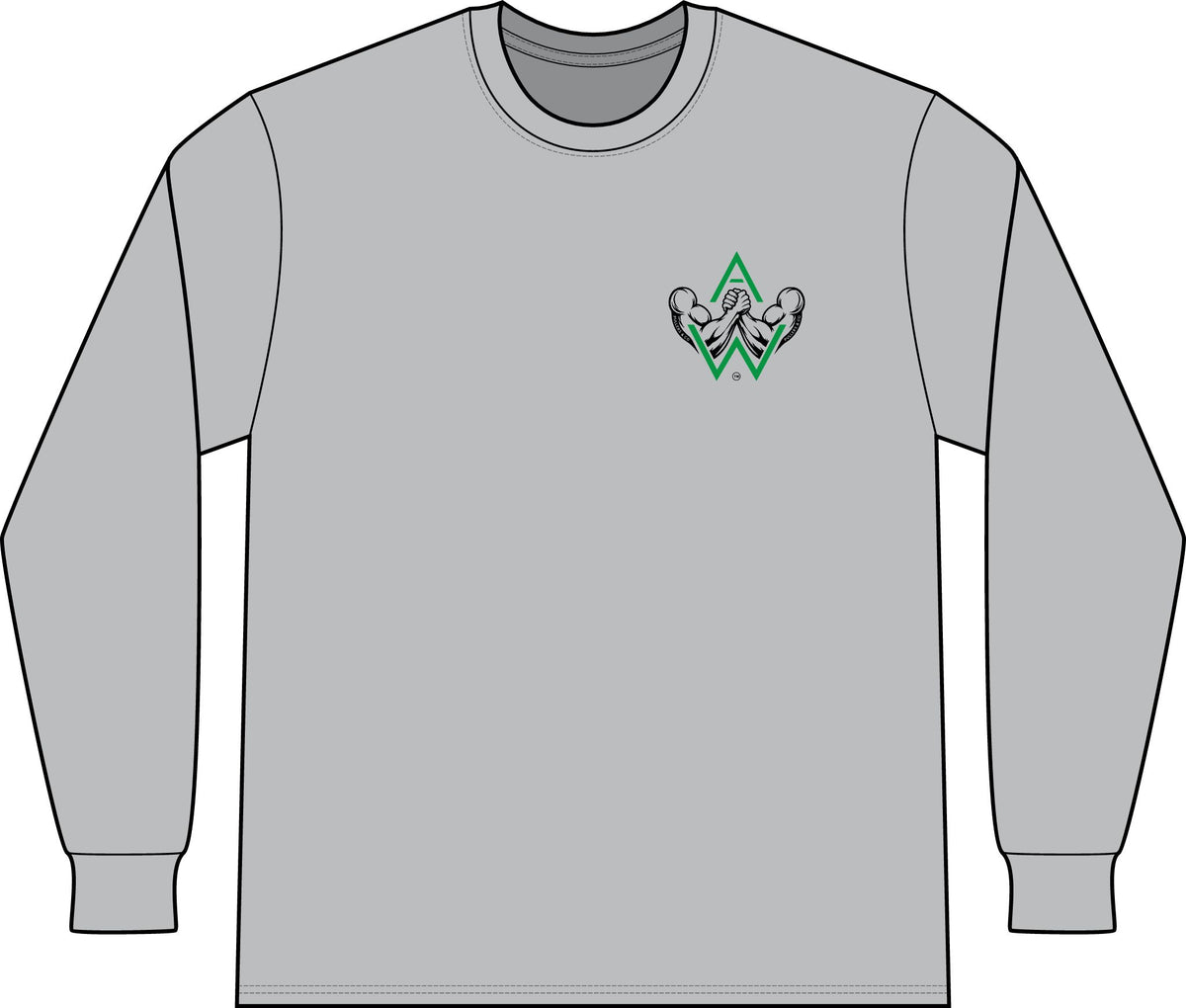 Men's Classic Logo Unisex Long Sleeve T-Shirt | Pullers & Co.