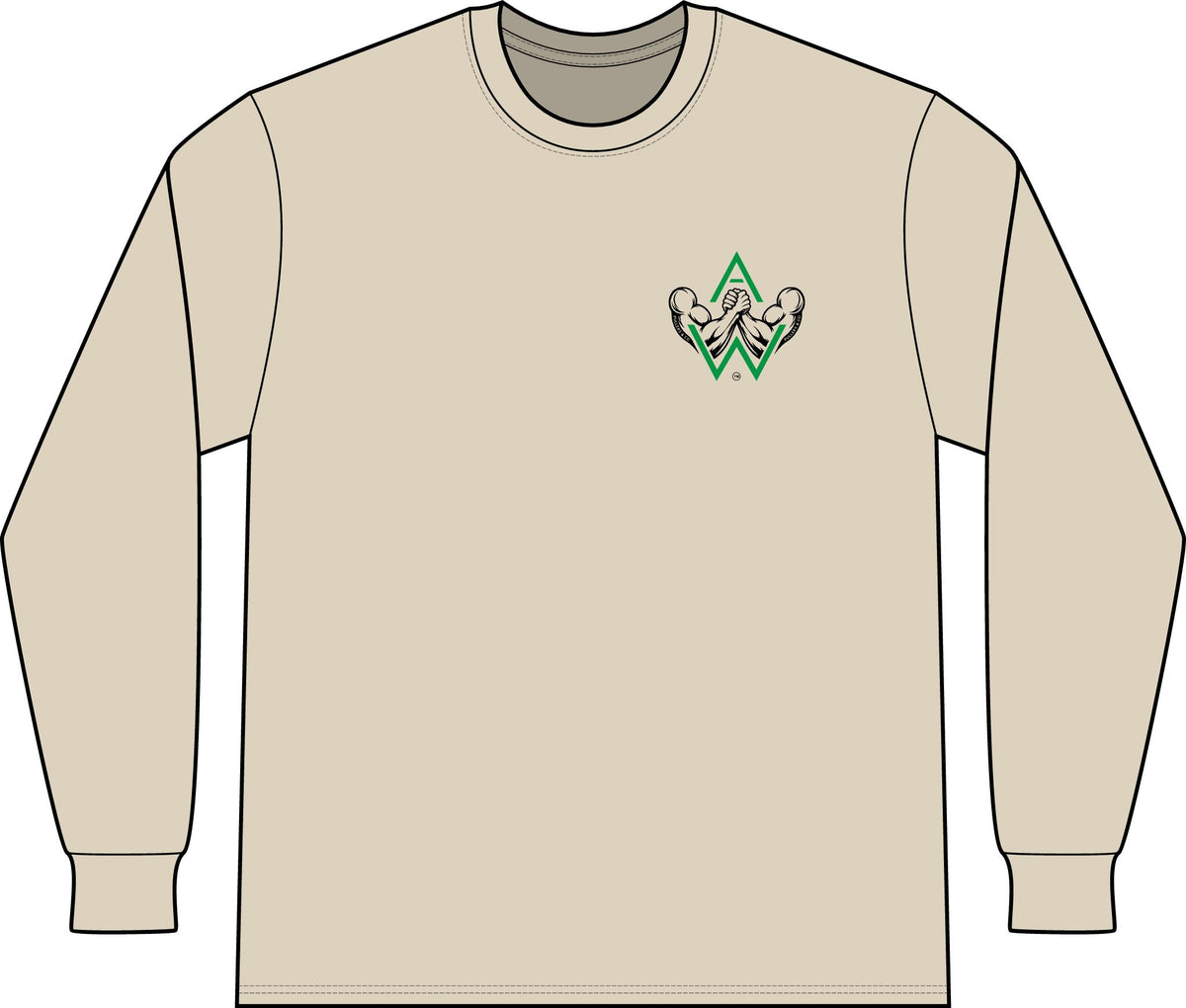 Men's Classic Logo Unisex Long Sleeve T-Shirt | Pullers & Co.