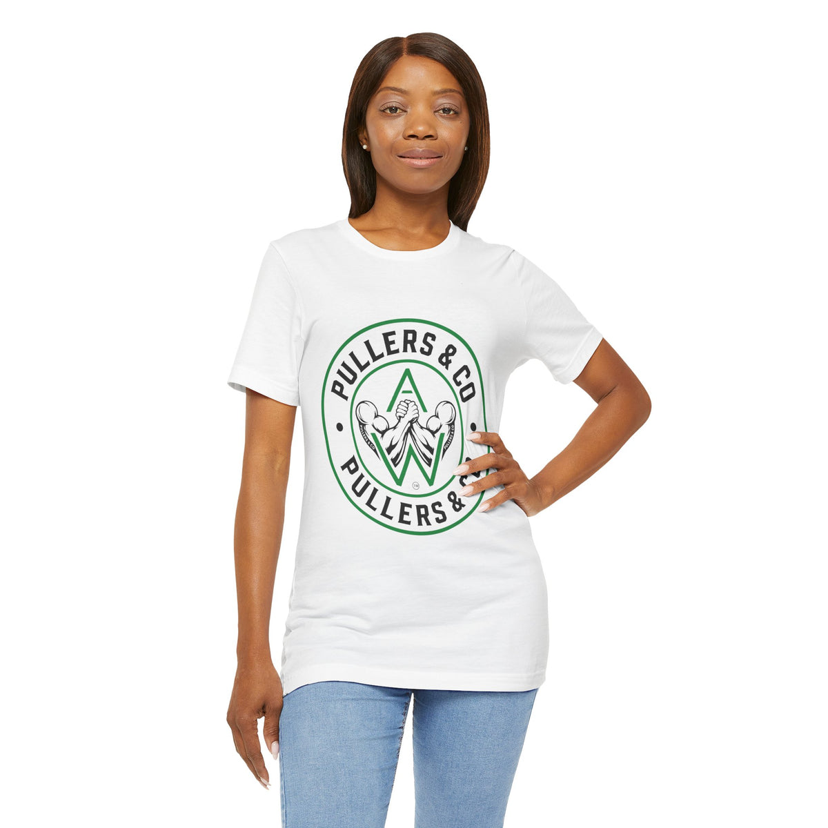 Woman's T-Shirt Circular Logo - Unisex | Pullers & Co.