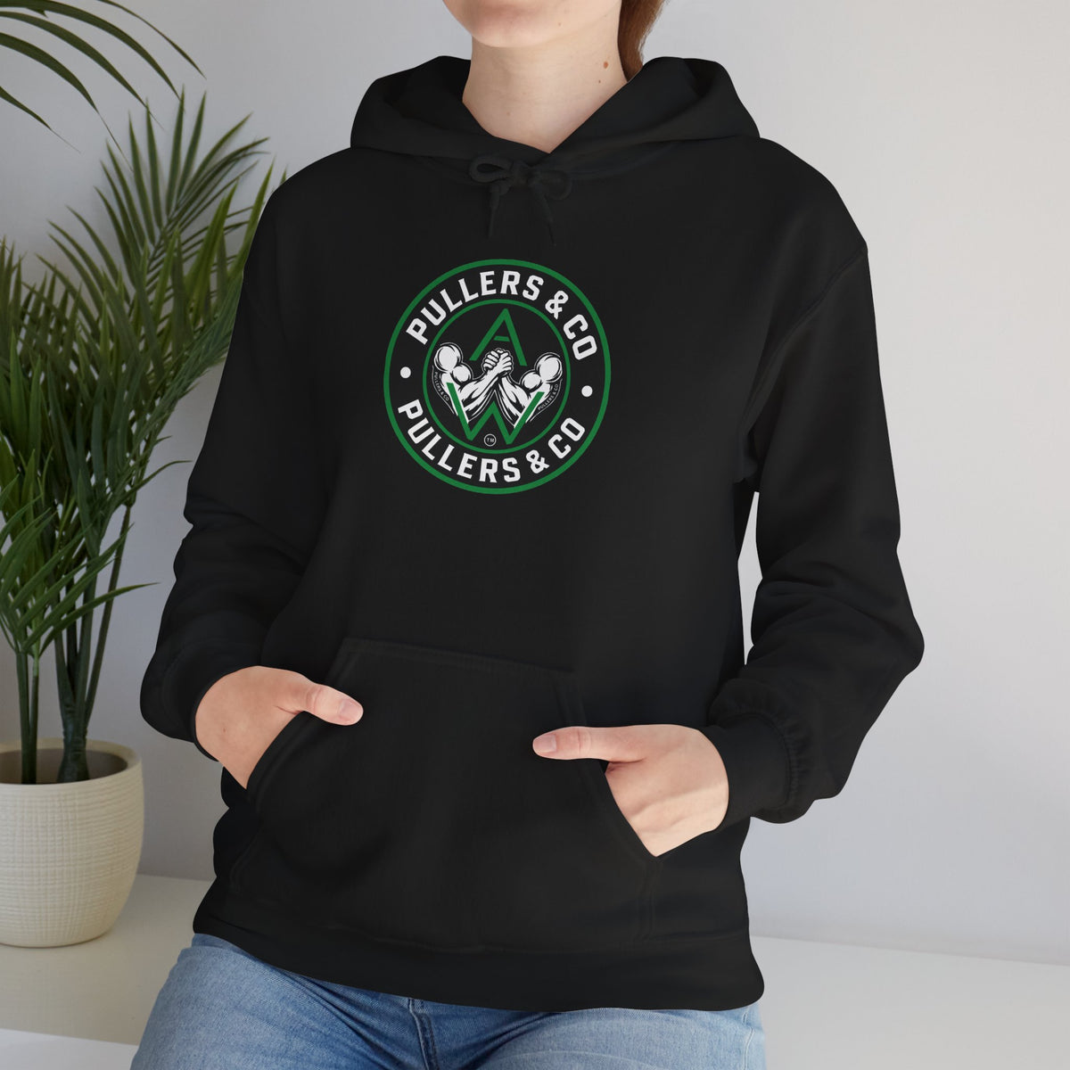 Women's Pullover Hoodie - Circular Logo - UNISEX | Pullers & Co.