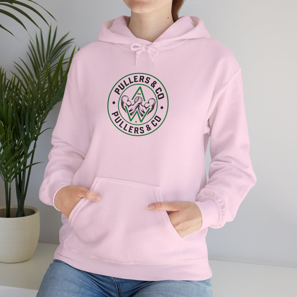 Women's Pullover Hoodie - Circular Logo - UNISEX | Pullers & Co.