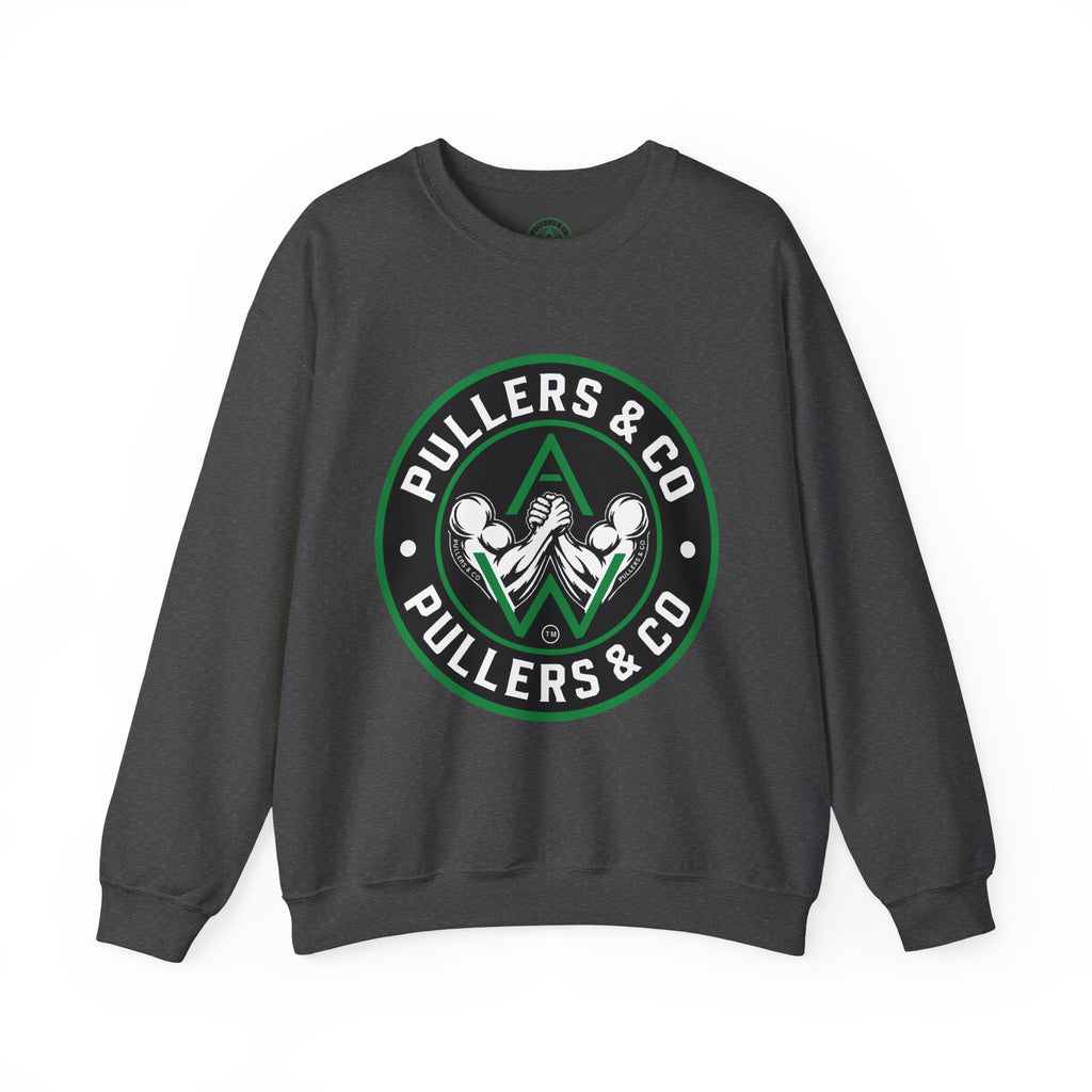 Men's Crewneck Sweatshirt Circular Logo - UNISEX | Pullers & Co.