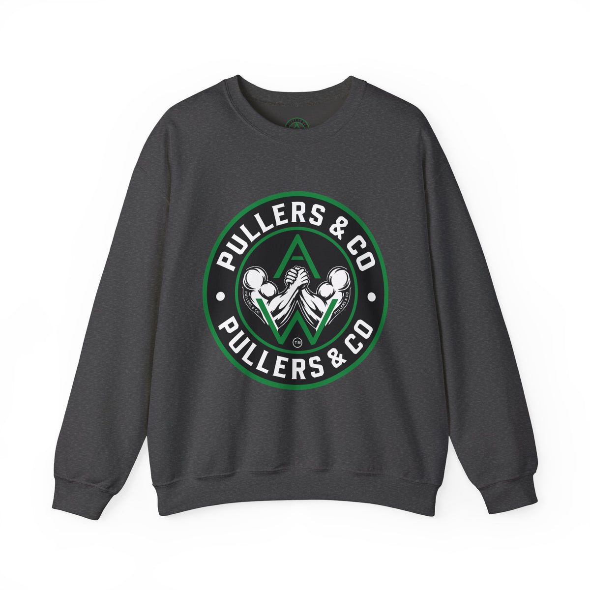 Women's Crewneck Sweatshirt Circular Logo - UNISEX | Pullers & Co.