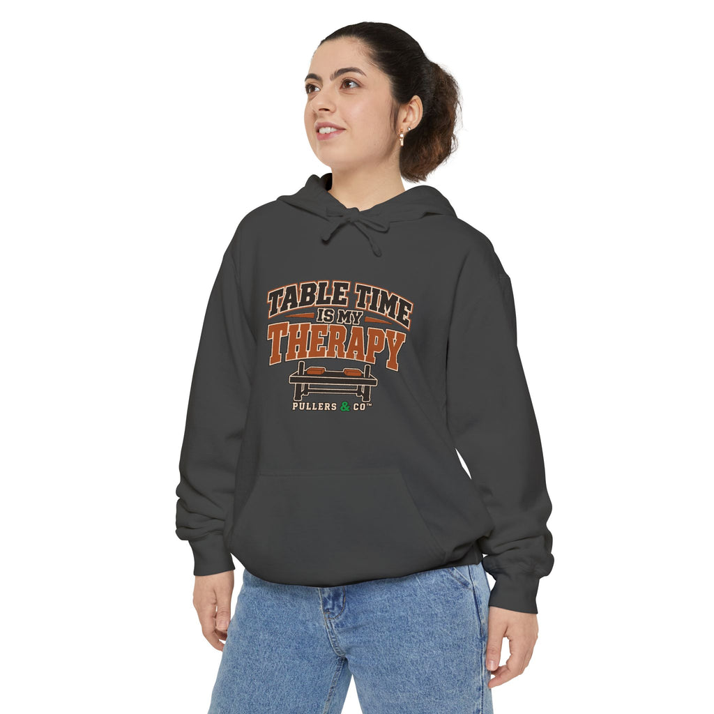 Table Time Is My Therapy Arm Wrestling Hoodie Unisex | Pullers & Co.
