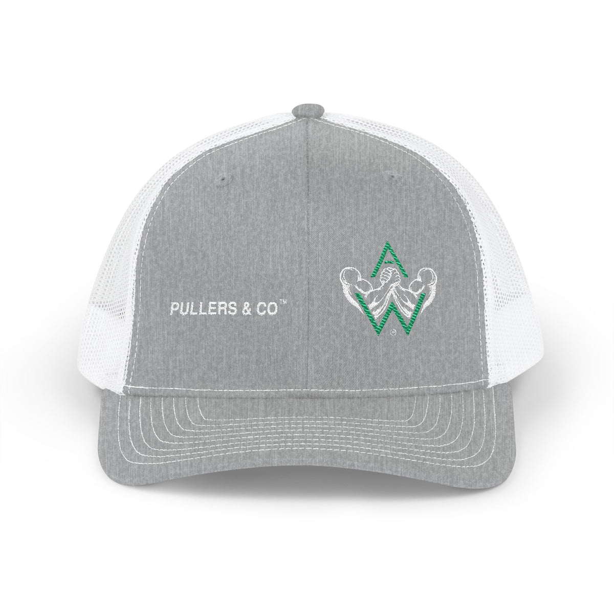 Embroidered Trucker Cap | Pullers & Co. Rope Logo Snapback