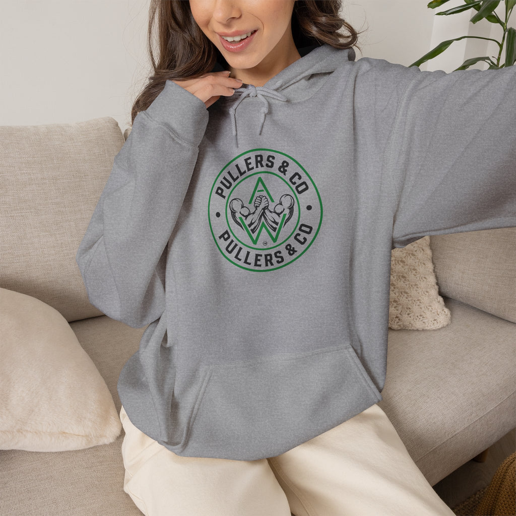 Women's Pullover Hoodie - Circular Logo - UNISEX | Pullers & Co.