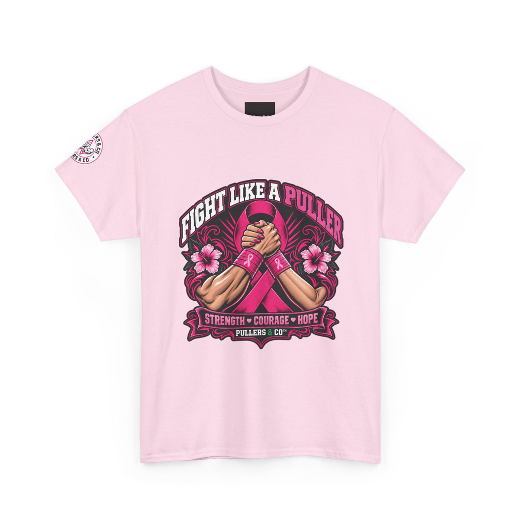 Fight Like a Puller Breast Cancer Awareness T-Shirt | Pullers & Co.