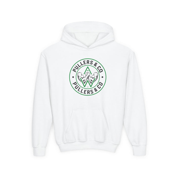 Youth Pullover Hoodie - Circular Logo - UNISEX | Pullers & Co.