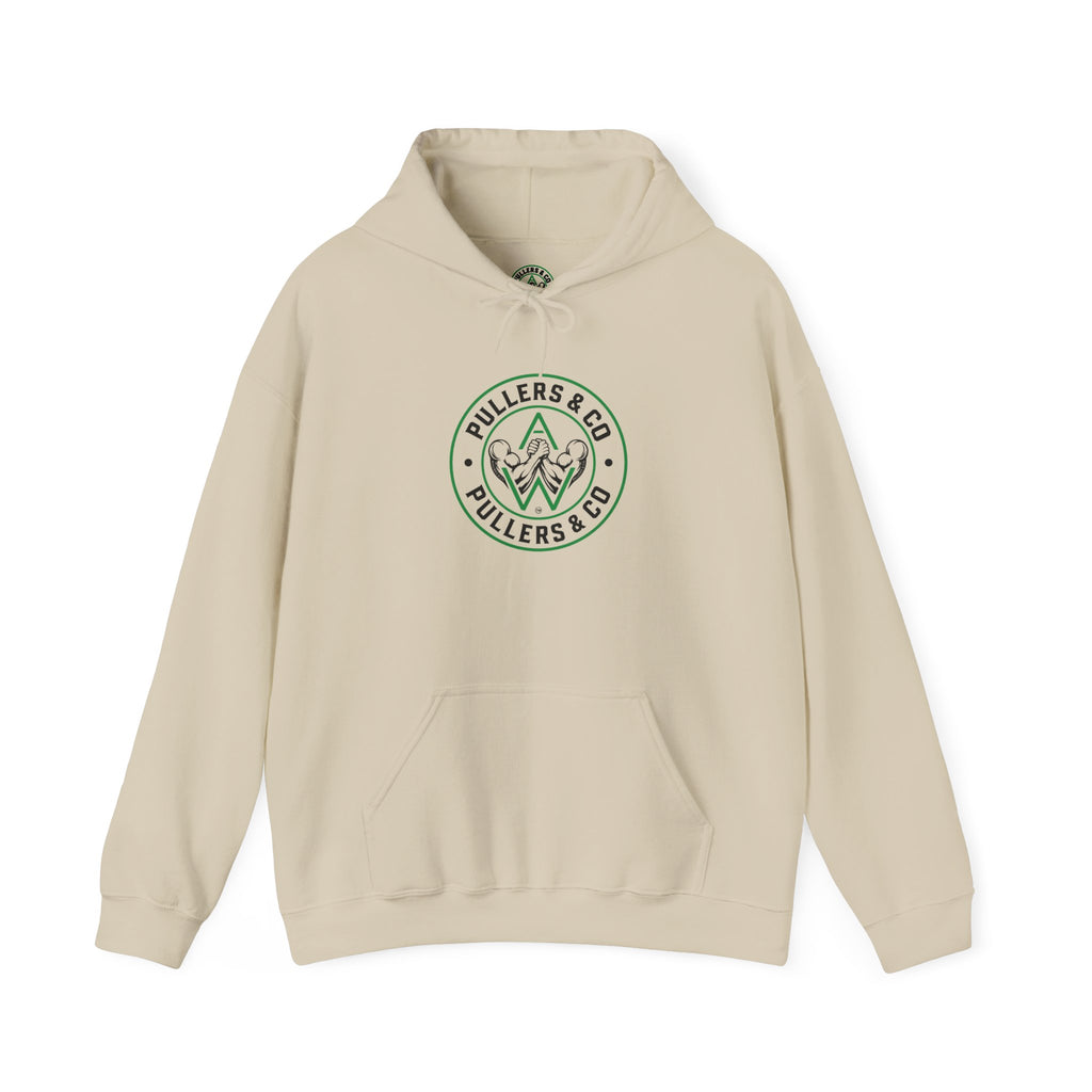 Men's Pullover Hoodie - Circular Logo - UNISEX | Pullers & Co.