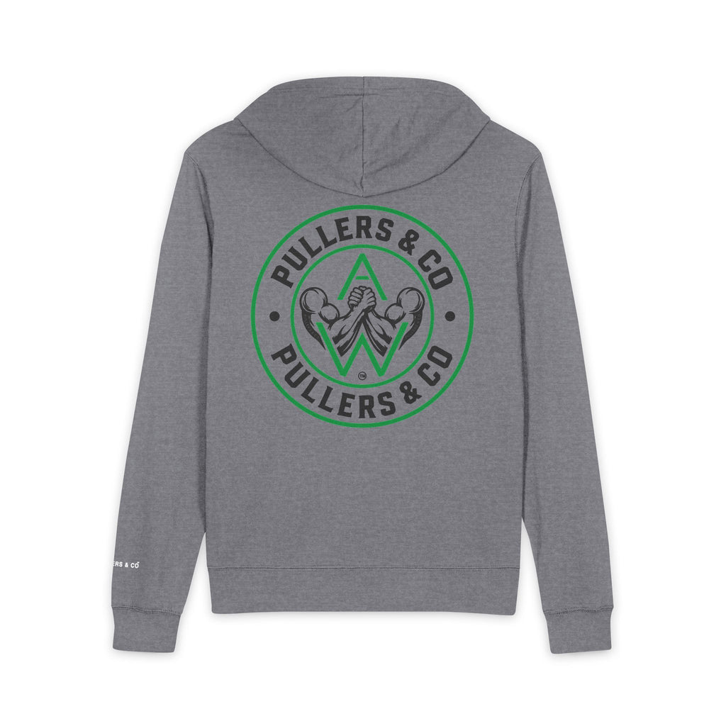 Lightweight Arm Wrestling Unisex Zip-Up Hoodie | Pullers & Co.