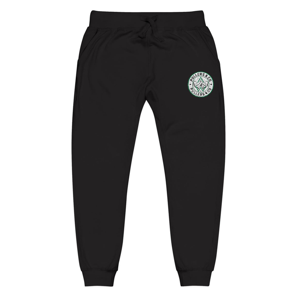 Embroidered Fleece Sweatpants Unisex | Pullers & Co.