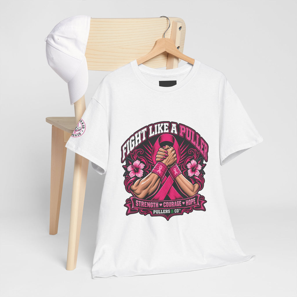 Fight Like a Puller Breast Cancer Awareness T-Shirt | Pullers & Co.