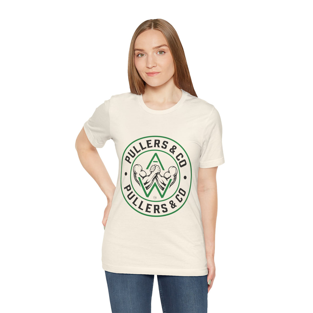 Woman's T-Shirt Circular Logo - Unisex | Pullers & Co.