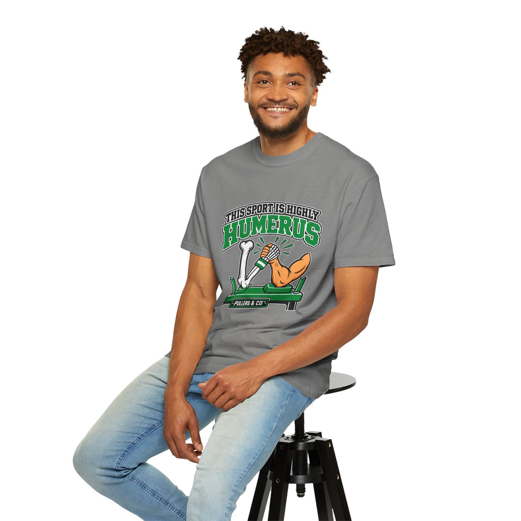 This Sport Is Highly Humerus Arm Wrestling T-Shirt Unisex | Pullers & Co.