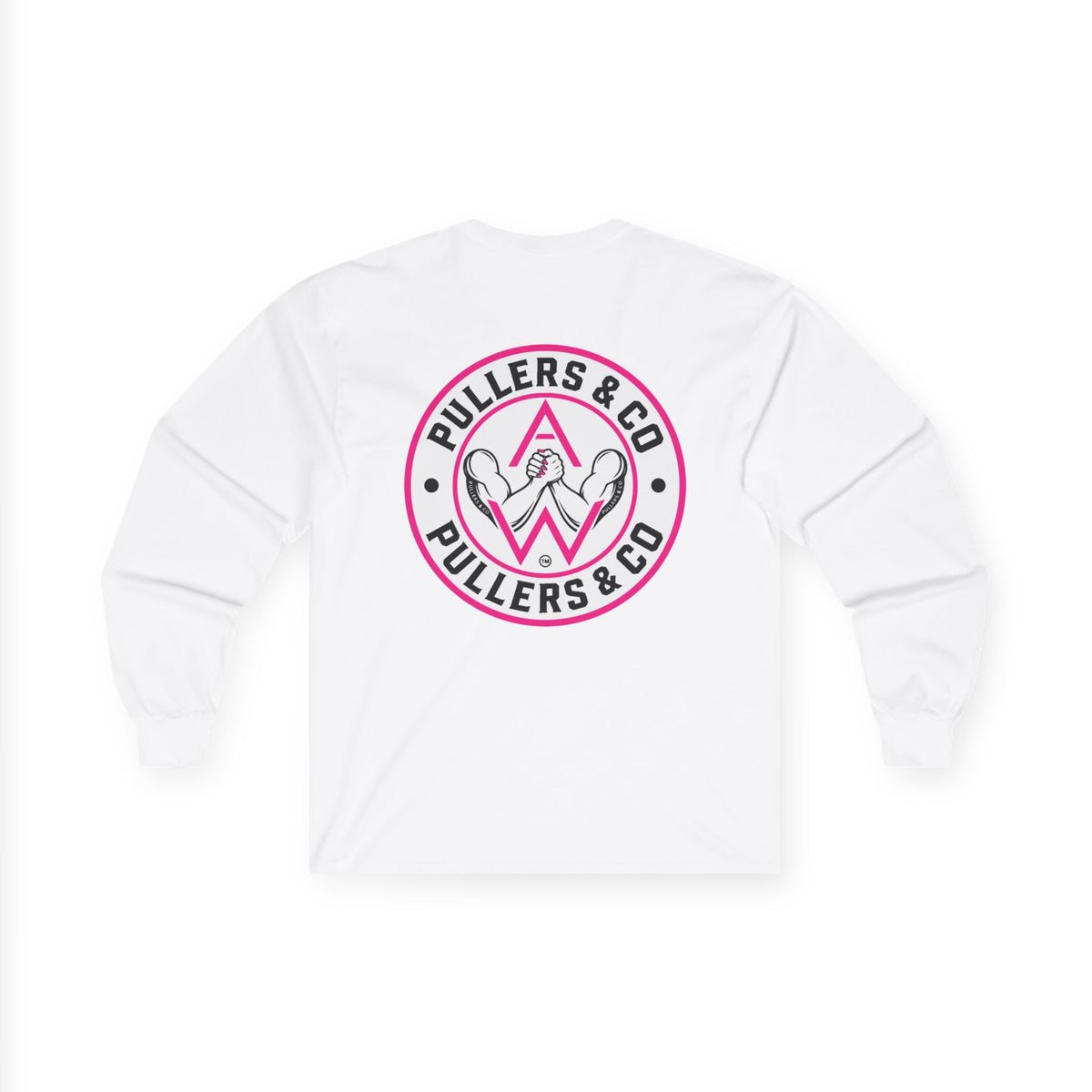Breast Cancer Awareness Long Sleeve Tee — "Boooo-bies! Pulling for a Cure"