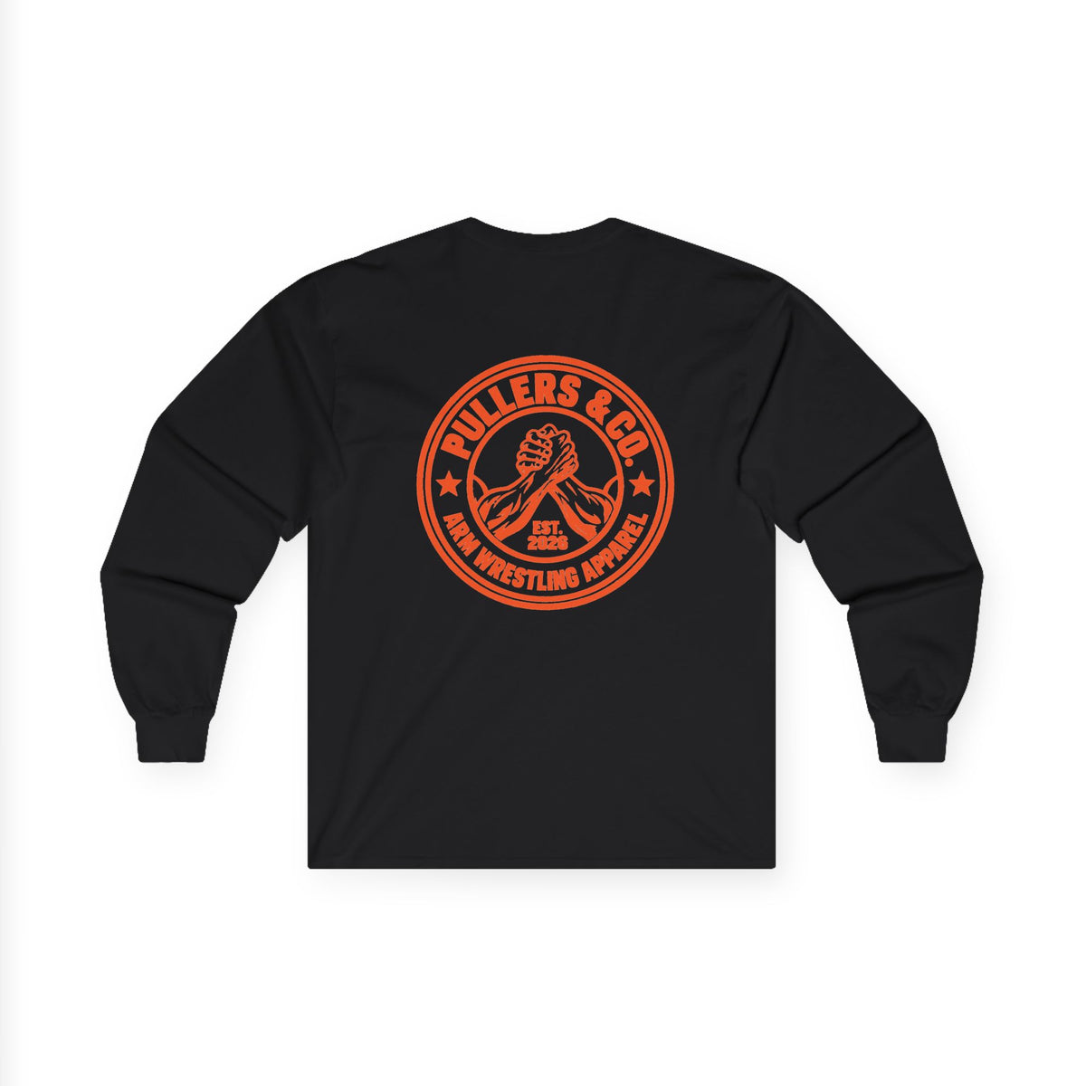 Halloween Skeleton Arm Wrestling Long Sleeve Unisex Shirt | Pullers & Co.