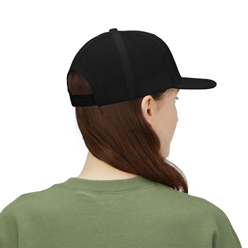 Embroidered Trucker Cap | Pullers & Co. Rope Logo Snapback