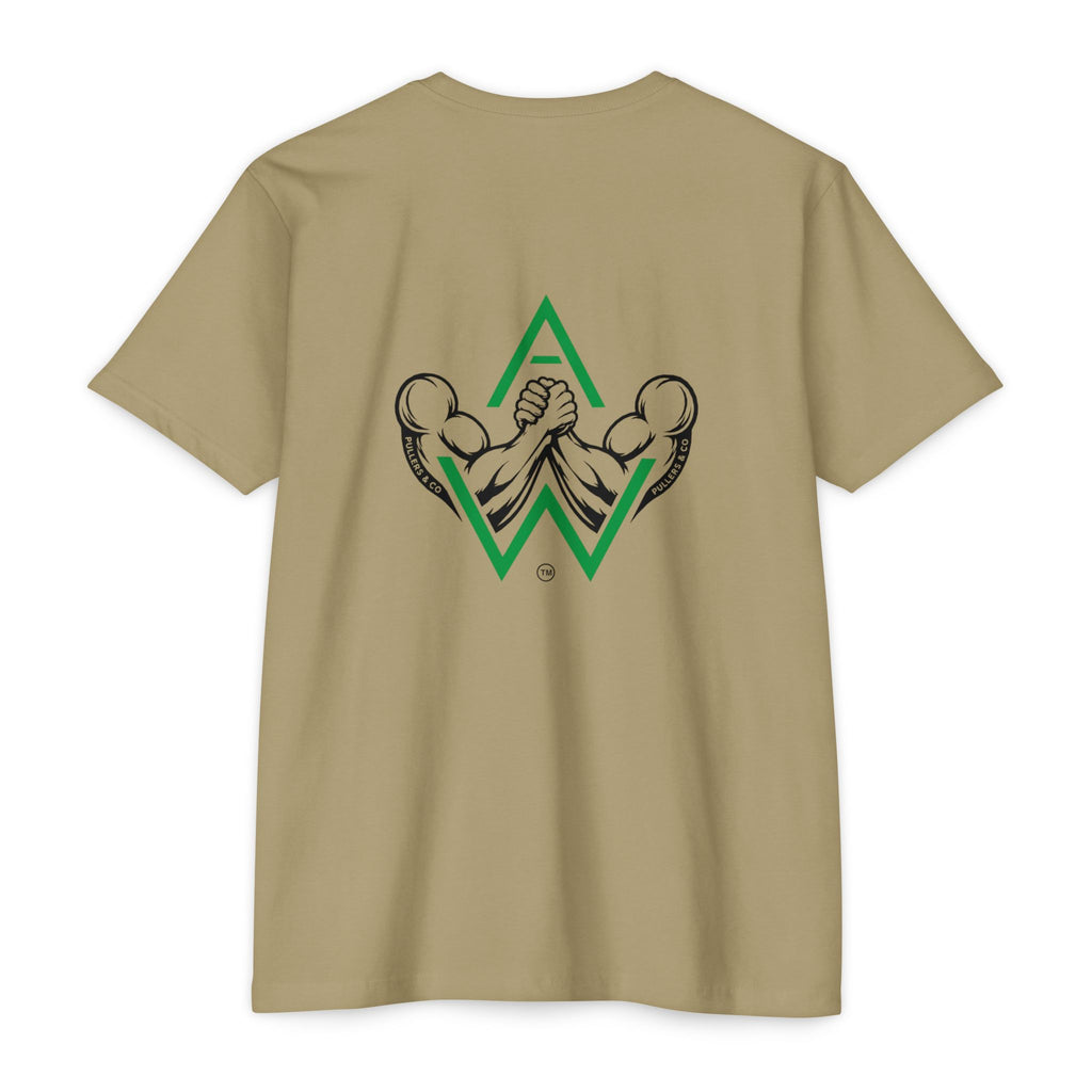 Men's Circular Logo & Classic Arm Emblem T-Shirt | Pullers & Co.