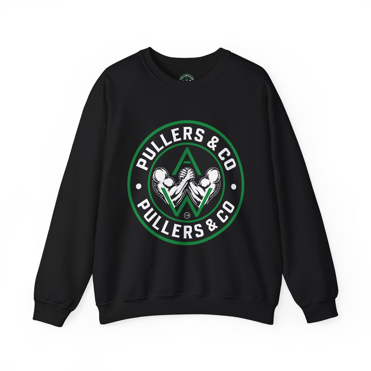 Women's Crewneck Sweatshirt Circular Logo - UNISEX | Pullers & Co.