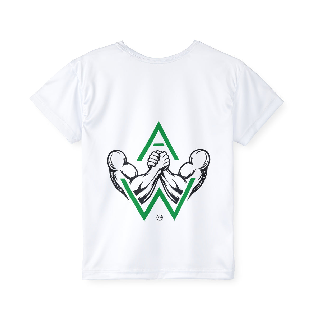 Unisex Kids Sports Jersey Circular Logo  | Pullers & Co.