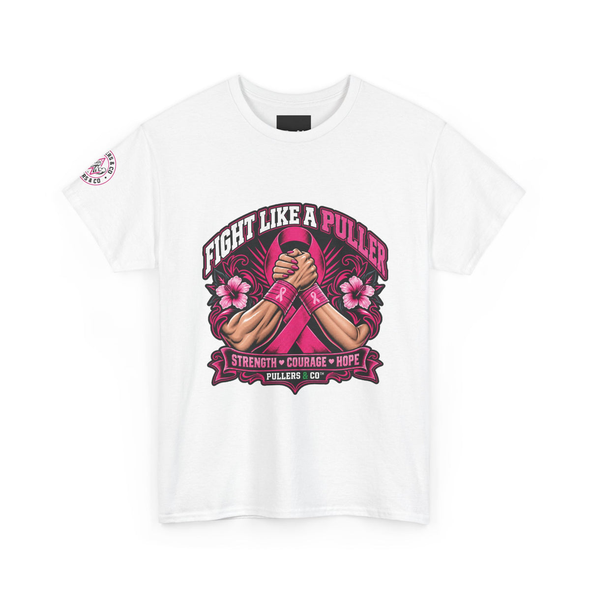 Fight Like a Puller Breast Cancer Awareness T-Shirt | Pullers & Co.