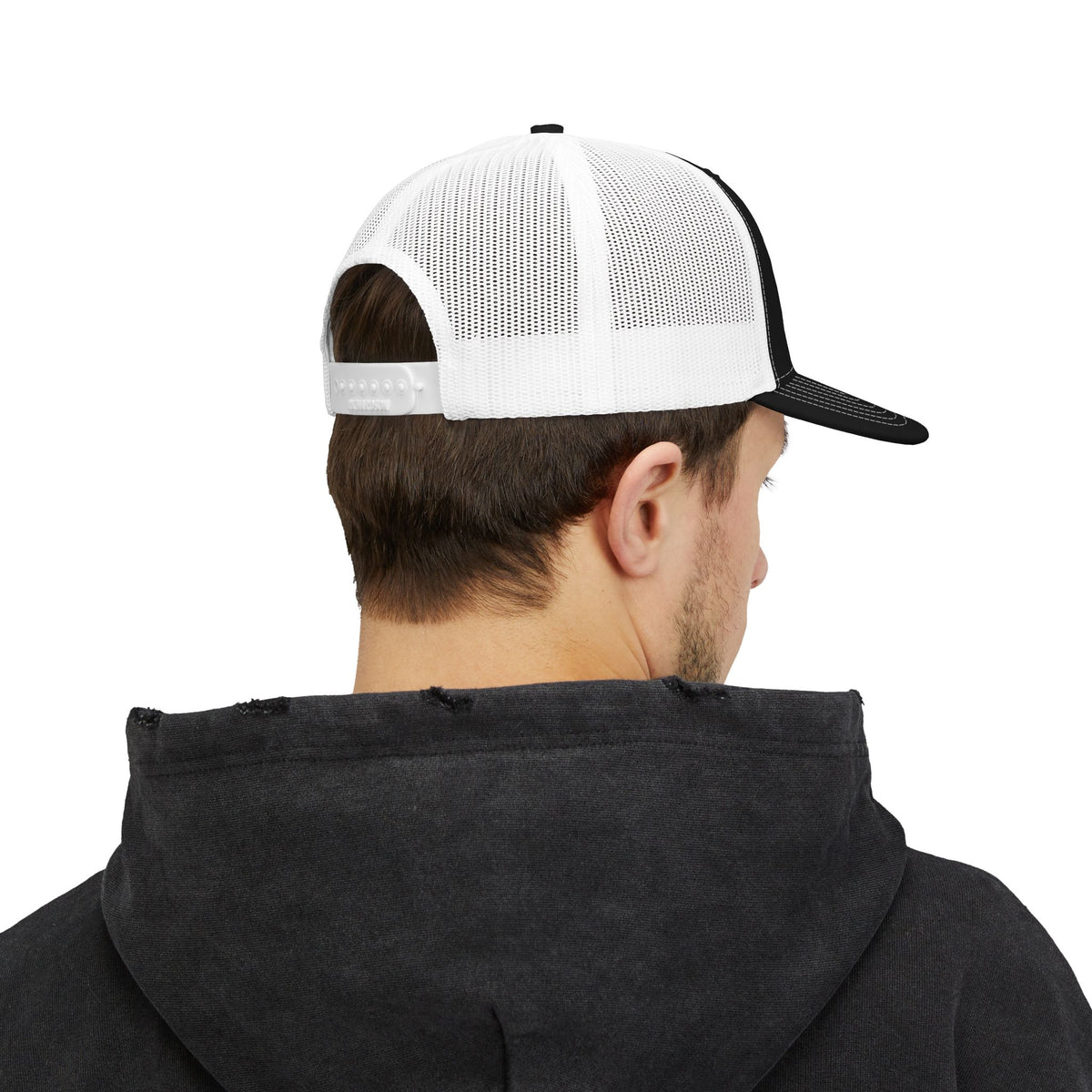 Embroidered Trucker Cap | Pullers & Co. Rope Logo Snapback