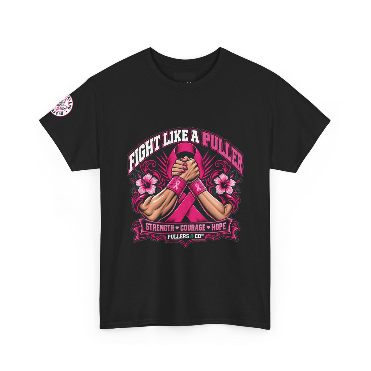 Fight Like a Puller Breast Cancer Awareness T-Shirt | Pullers & Co.