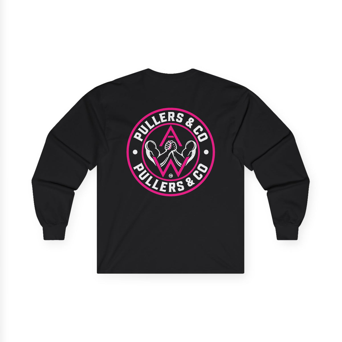 Breast Cancer Awareness Long Sleeve Tee — "Boooo-bies! Pulling for a Cure"