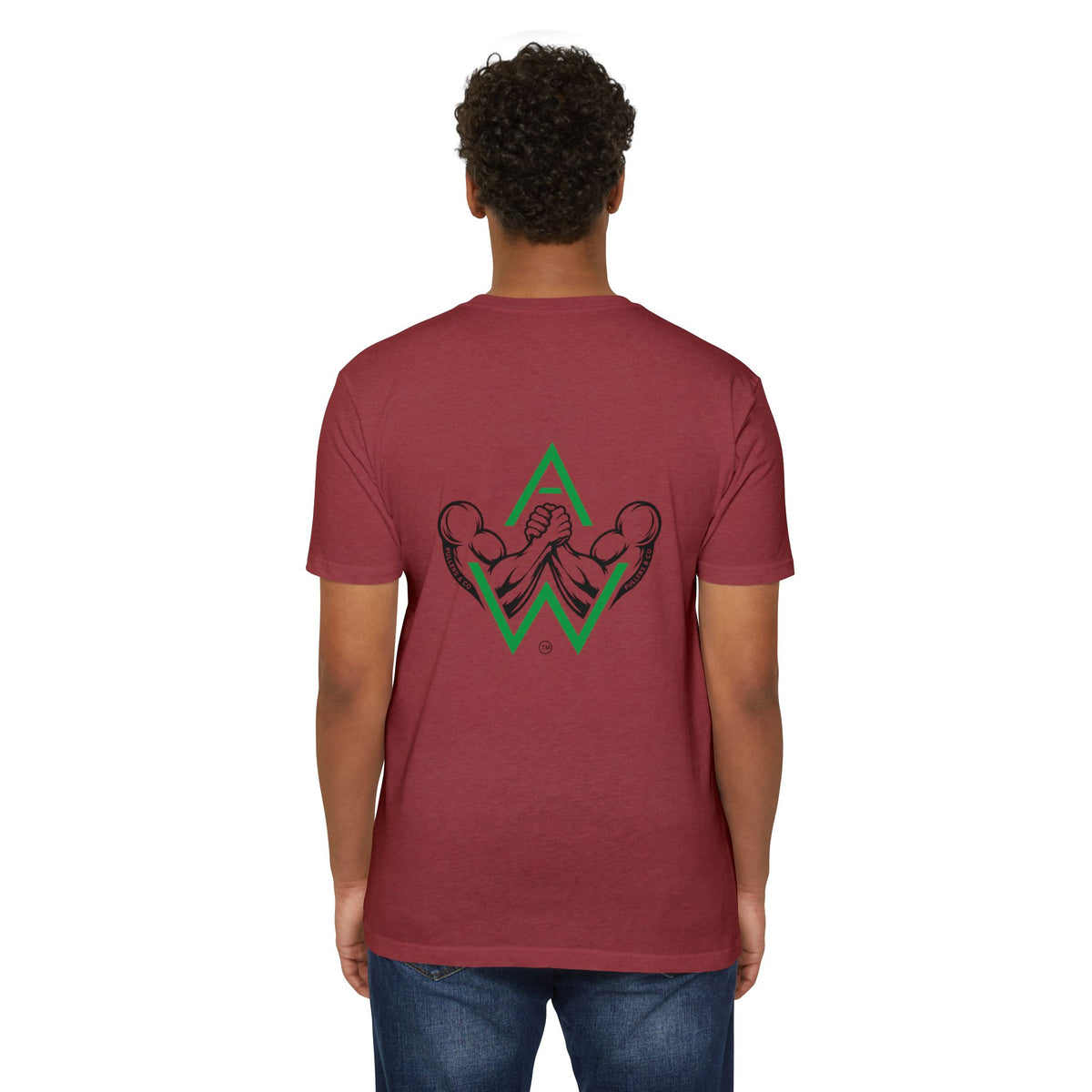 Men's Circular Logo & Classic Arm Emblem T-Shirt | Pullers & Co.