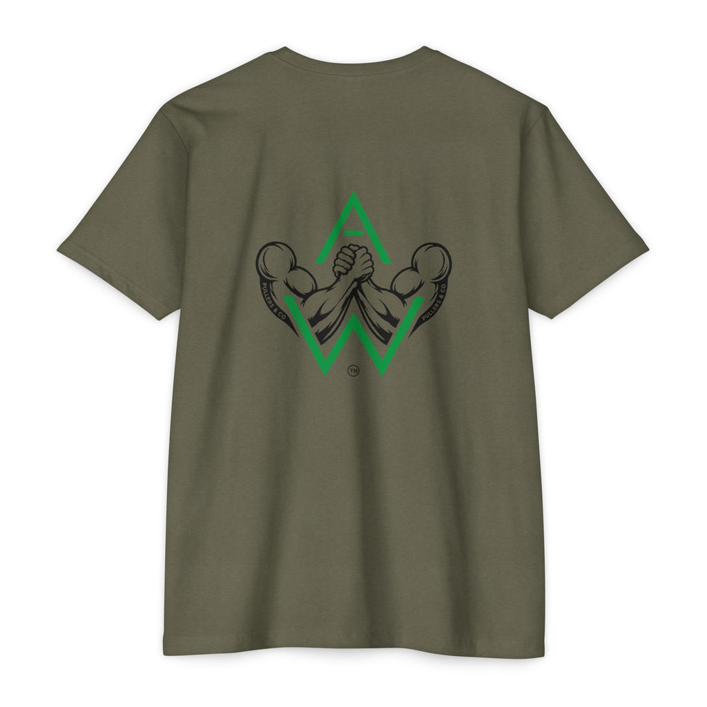 Men's Circular Logo & Classic Arm Emblem T-Shirt | Pullers & Co.