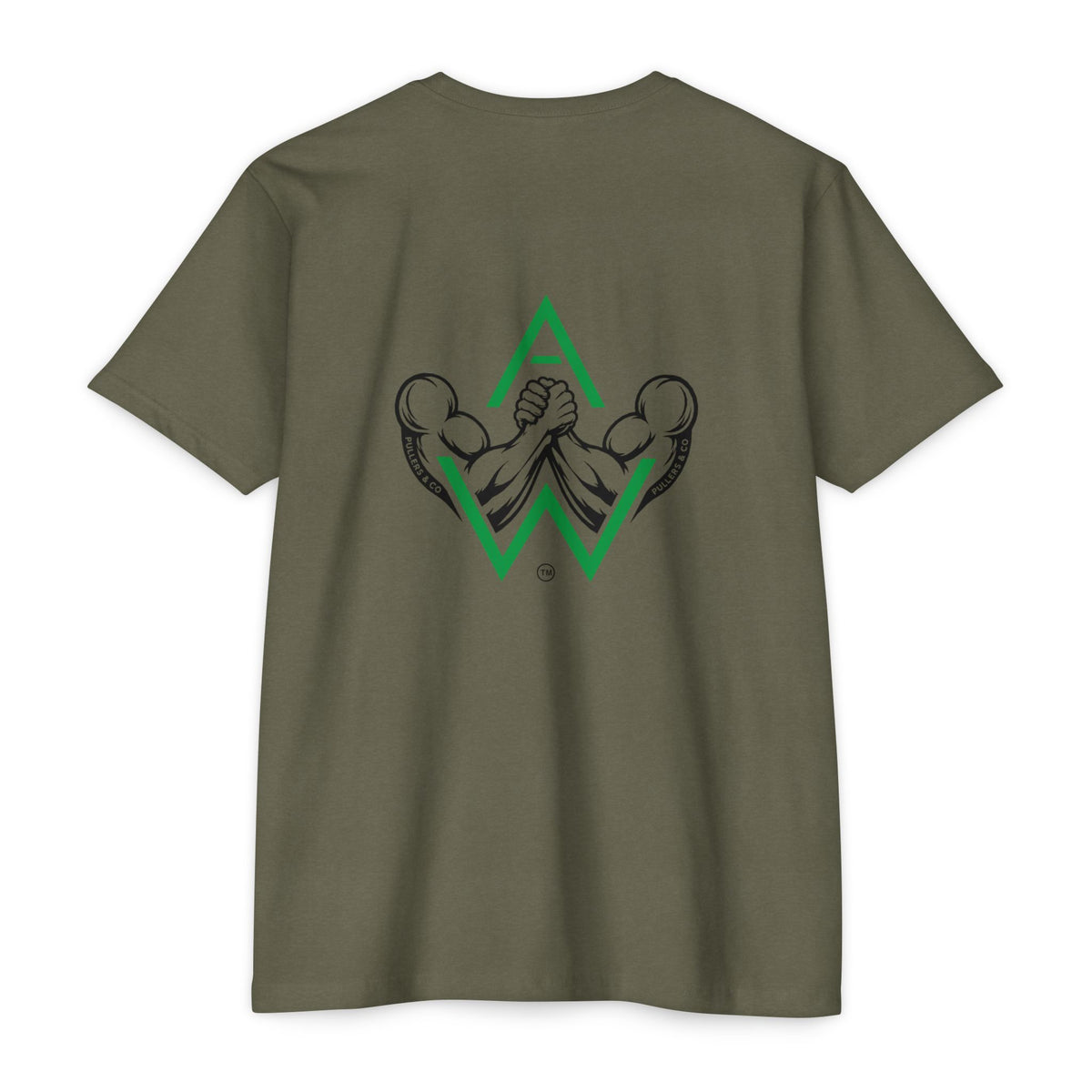 Men's Circular Logo & Classic Arm Emblem T-Shirt | Pullers & Co.