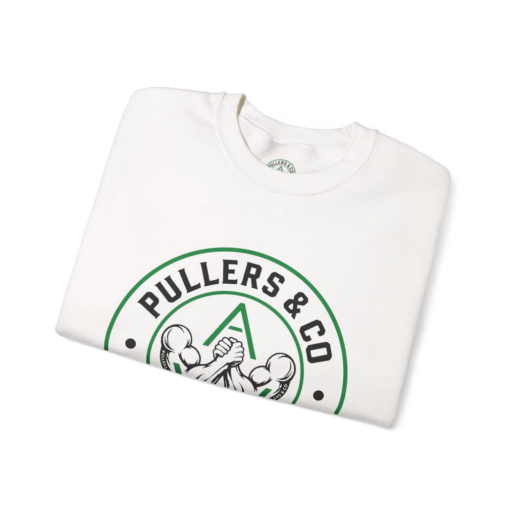 Women's Crewneck Sweatshirt Circular Logo - UNISEX | Pullers & Co.