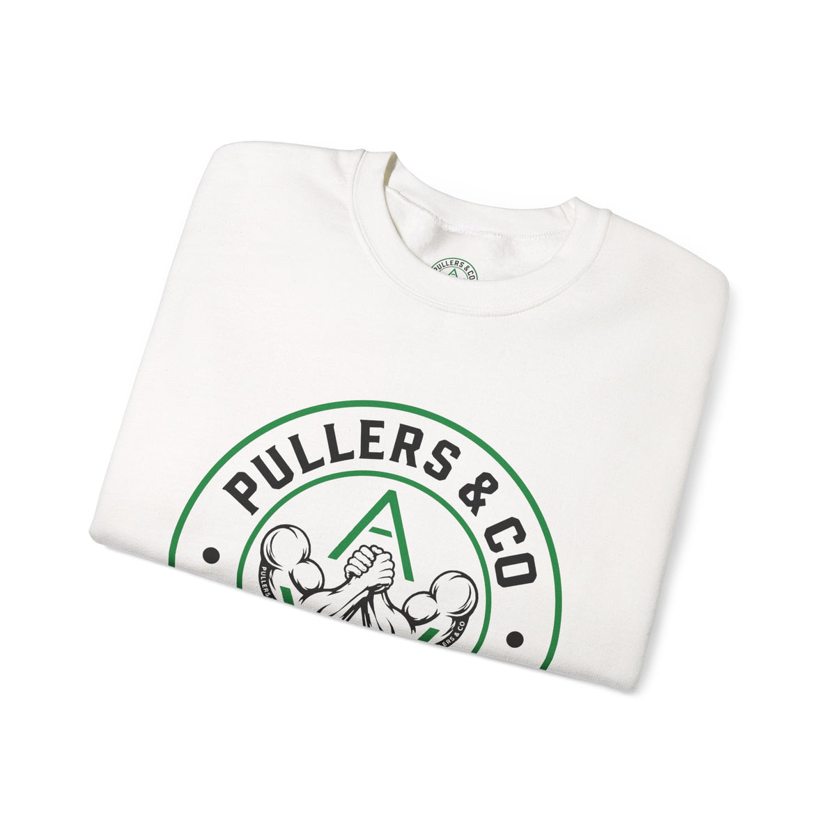 Men's Crewneck Sweatshirt Circular Logo - UNISEX | Pullers & Co.