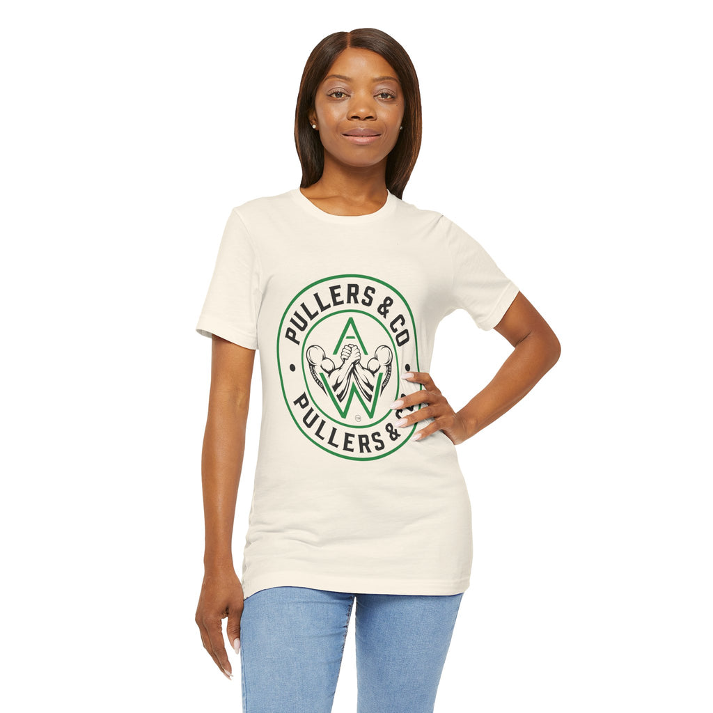Woman's T-Shirt Circular Logo - Unisex | Pullers & Co.