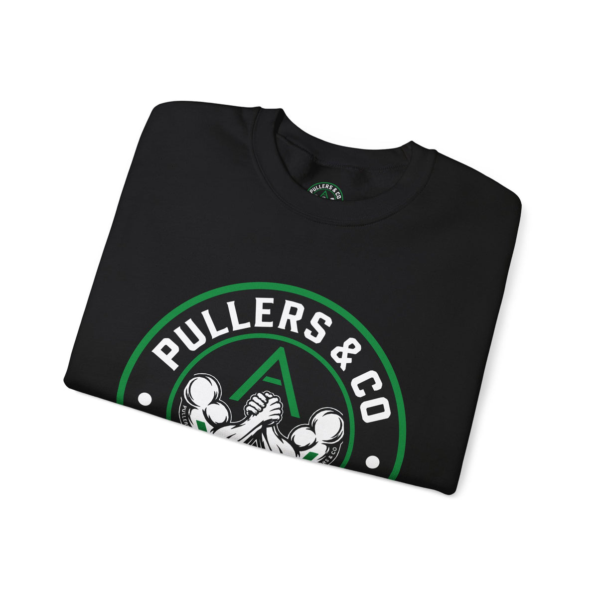 Women's Crewneck Sweatshirt Circular Logo - UNISEX | Pullers & Co.