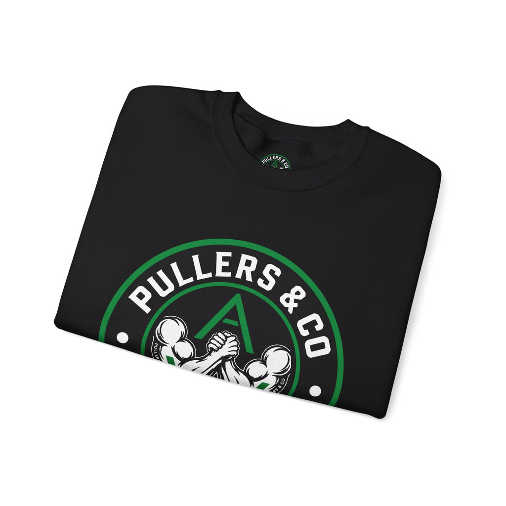 Men's Crewneck Sweatshirt Circular Logo - UNISEX | Pullers & Co.