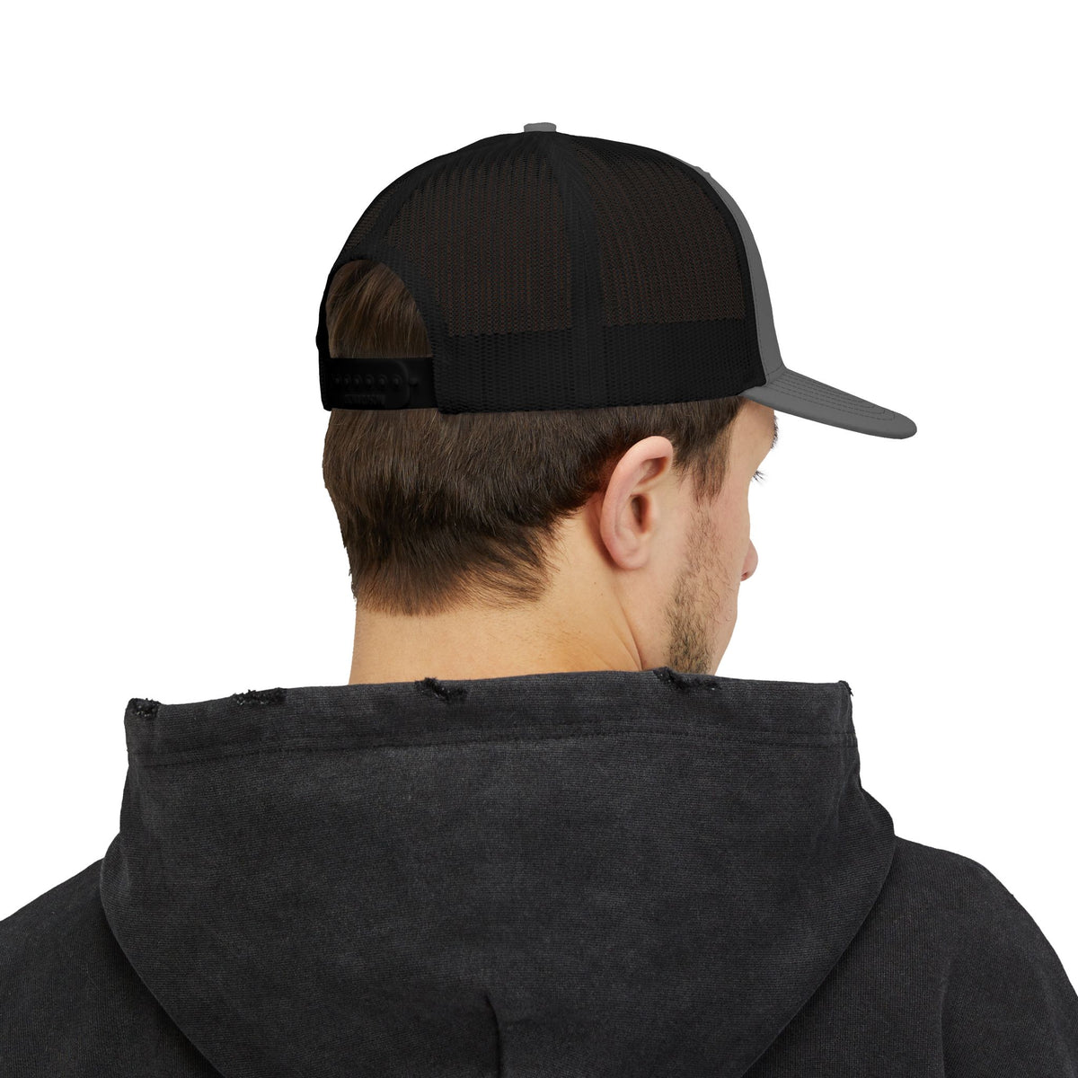 Embroidered Trucker Cap | Pullers & Co. Rope Logo Snapback