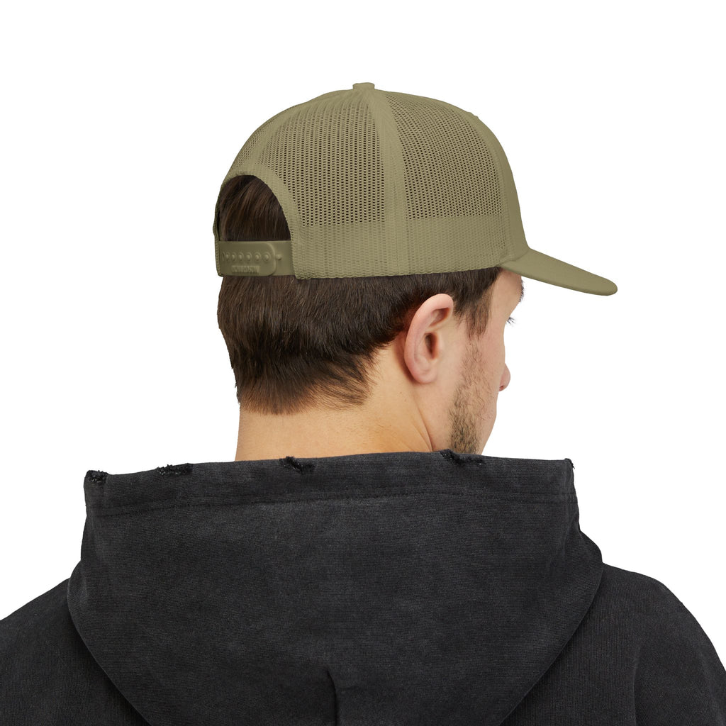 Embroidered Trucker Cap | Pullers & Co. Rope Logo Snapback