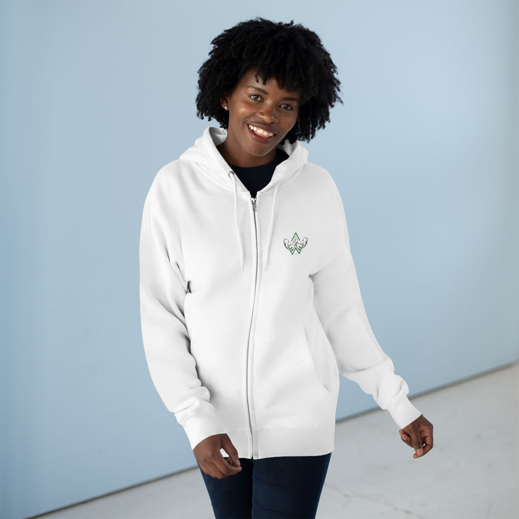 Arm Wrestling Unisex Zip-Up Hoodie | Pullers & Co. Full-Zip Sweatshirt