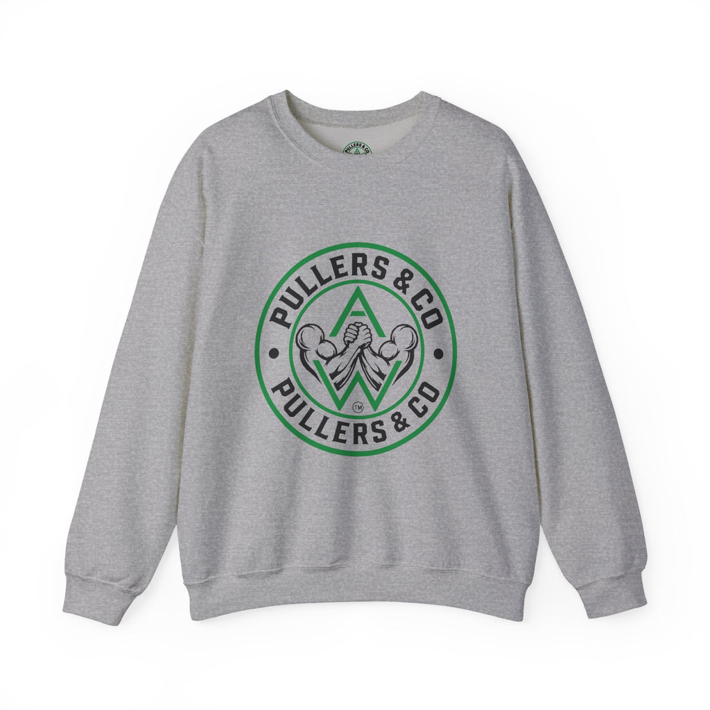 Men's Crewneck Sweatshirt Circular Logo - UNISEX | Pullers & Co.