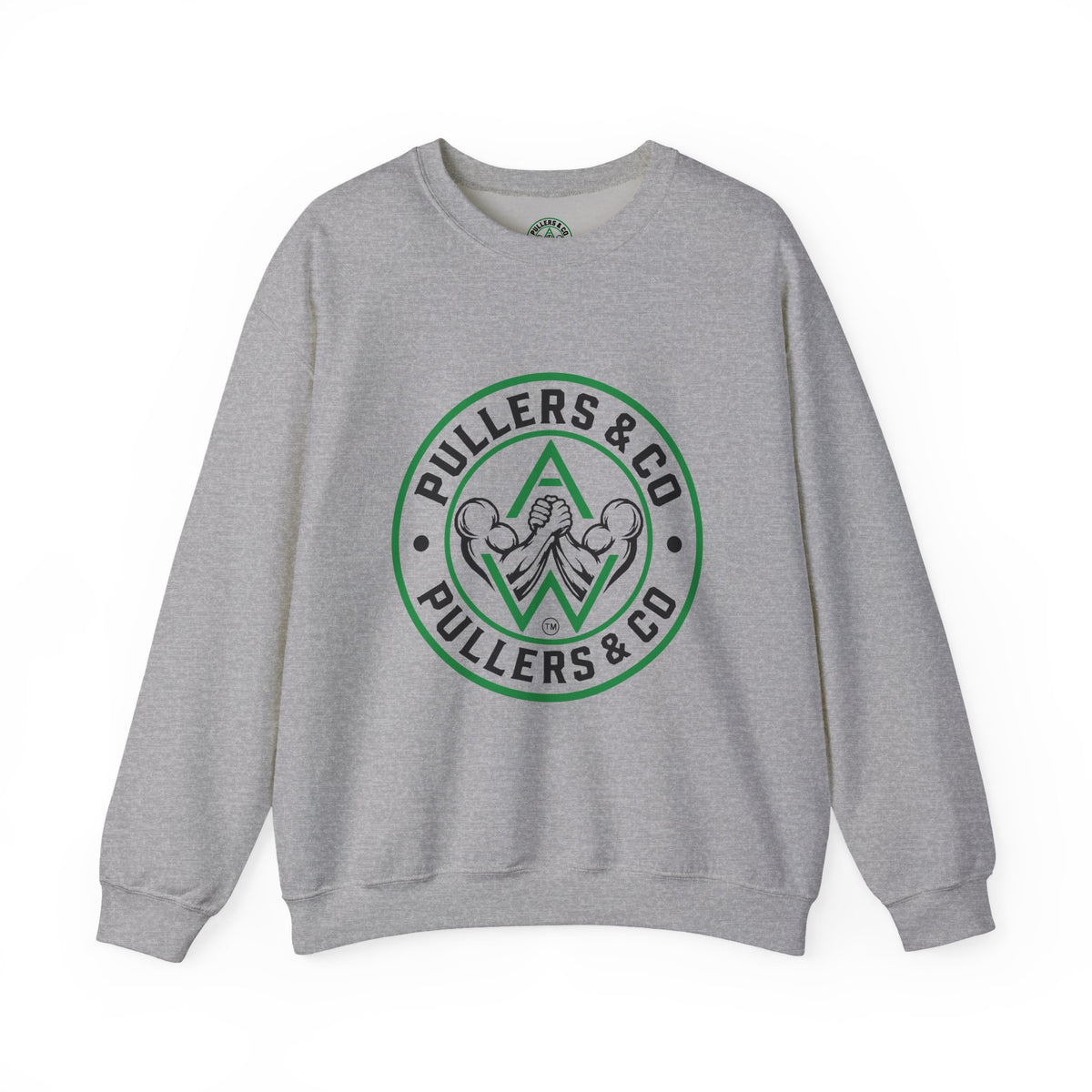 Men's Crewneck Sweatshirt Circular Logo - UNISEX | Pullers & Co.