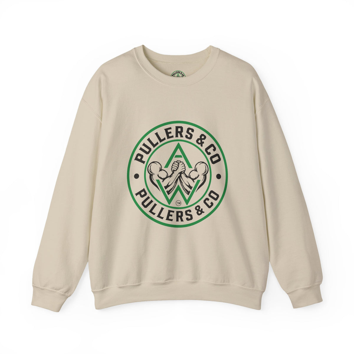 Women's Crewneck Sweatshirt Circular Logo - UNISEX | Pullers & Co.