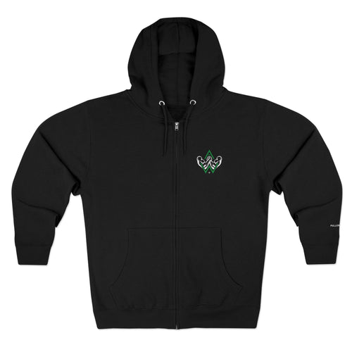 Arm Wrestling Unisex Zip-Up Hoodie | Pullers & Co. Full-Zip Sweatshirt