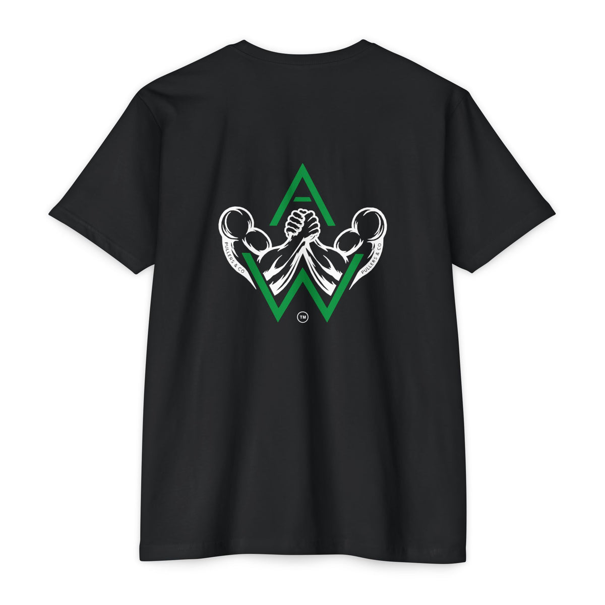 Men's Circular Logo & Classic Arm Emblem T-Shirt | Pullers & Co.