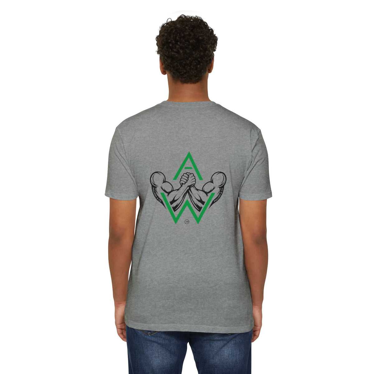 Men's Circular Logo & Classic Arm Emblem T-Shirt | Pullers & Co.